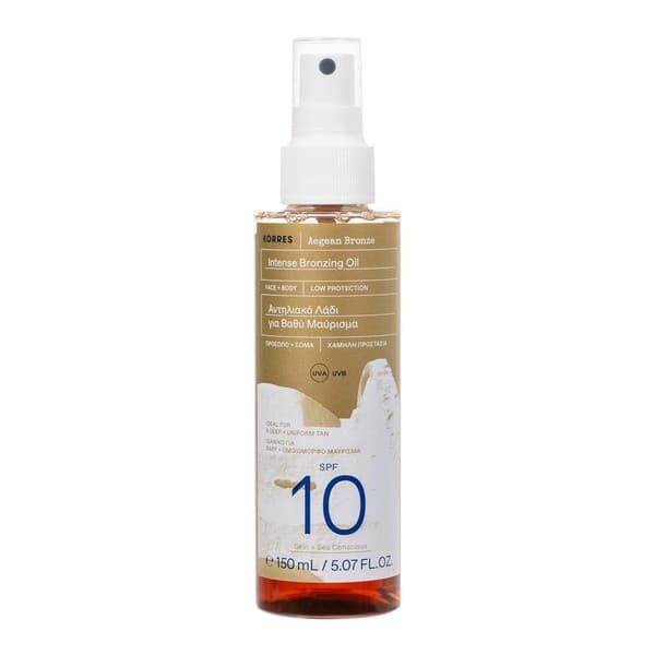 Aegean Bronze, olejek intensywnie brązujący SPF10