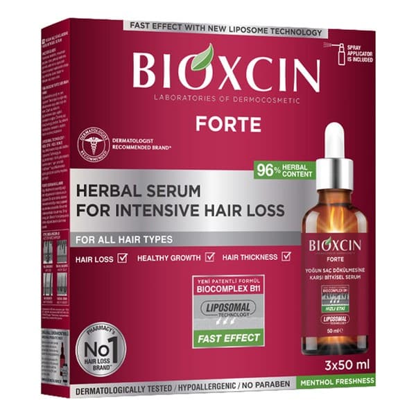 Forte, serum do skóry głowy przeciw silnemu wypadaniu włosów