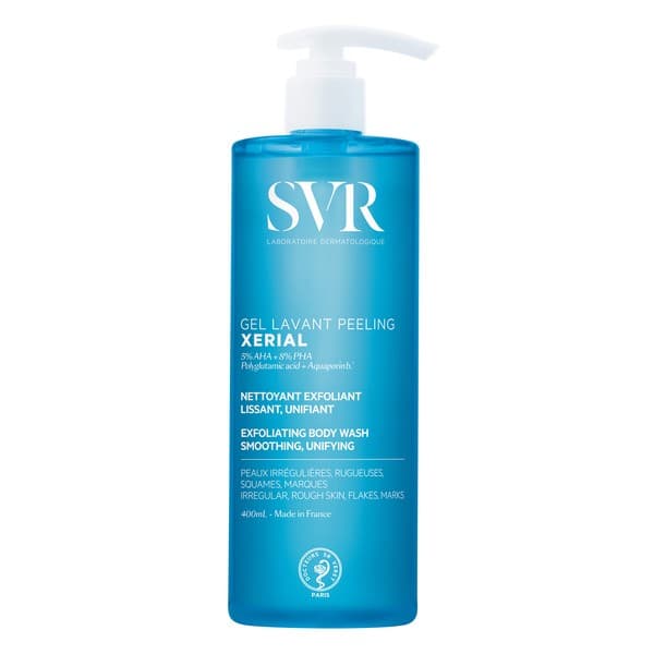 Xerial Gel Lavant Peeling, żel do mycia ciała, złuszczający