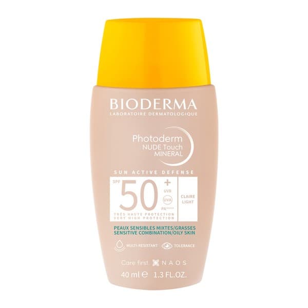 Photoderm Nude Touch, podkład z filtrem SPF 50+, kolor jasny