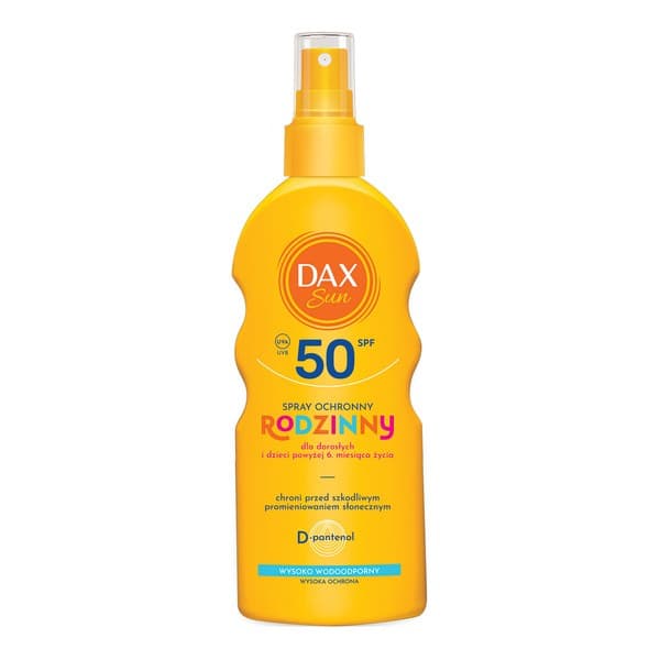 Sun, rodzinny spray ochronny SPF50