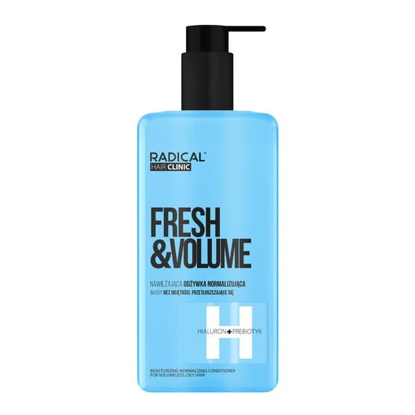 Hair Clinic Fresh&Volume, nawilżająca odżywka normalizująca