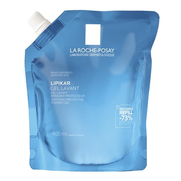 Roche-Posay, Lipikar Gel Lavant, żel myjąco-kojący, refill