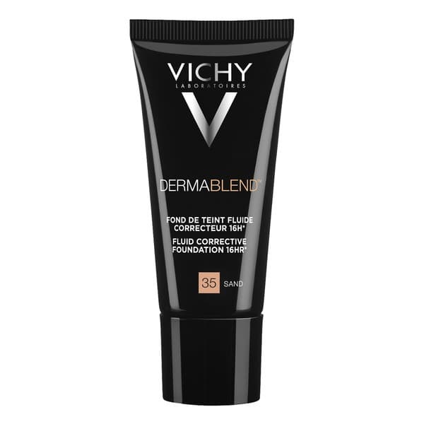 Dermablend, fluid korygujący o przedłużonej trwałości, SPF 25, 35 Sand