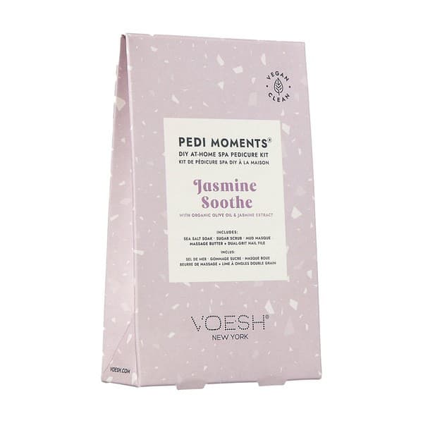 zestaw do 4-etapowego pedicure, jasmine soothe