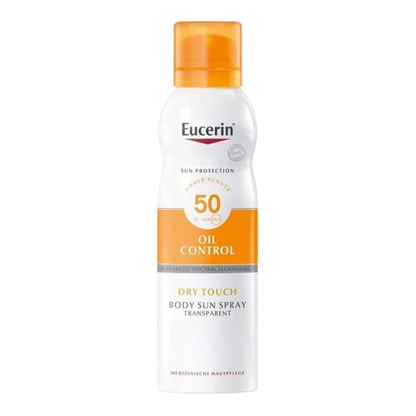 Sun Oil Control SPF 50+, transparentny spray ochronny do ciała