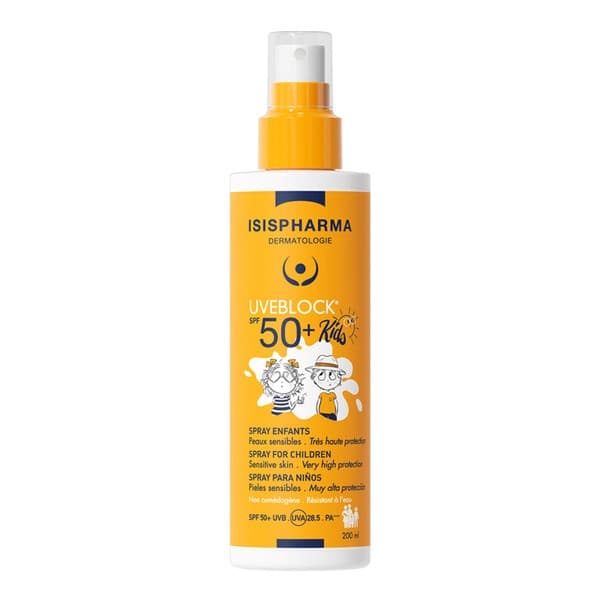 UVEBLOCK SPRAY KIDS SPF 50+, spray dla dzieci