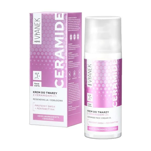 Hero Ceramide, krem do twarzy z ceramidami
