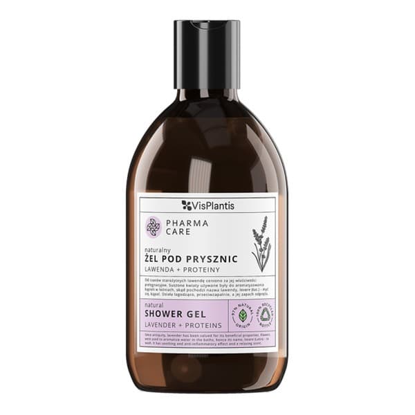 Pharma Care, żel pod prysznic, lawenda + proteiny