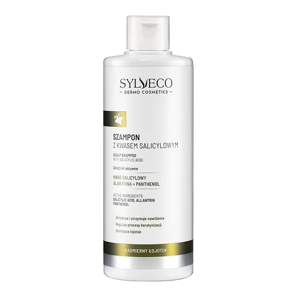 Nadmierny Łojotok, szampon z kwasem salicylowym