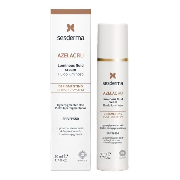 Azelac RU | Rozświetlający krem-fluid SPF50