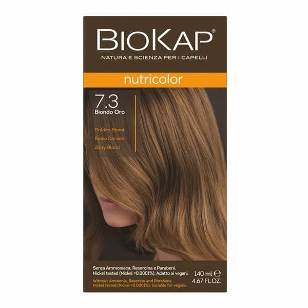 Nutricolor, farba do włosów, 7.3 złoty blond