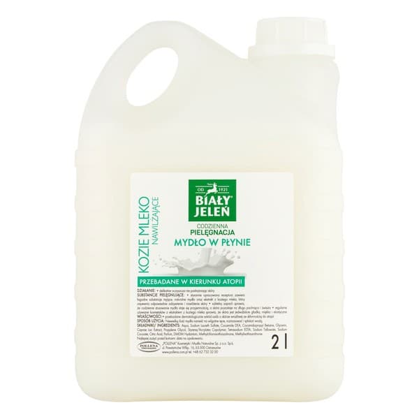 Kozie Mleko, mydło w płynie, zapas