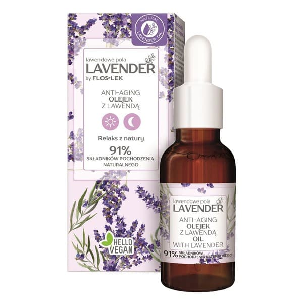 Flos-Lek Lavender, anti-aging olejek z lawendą