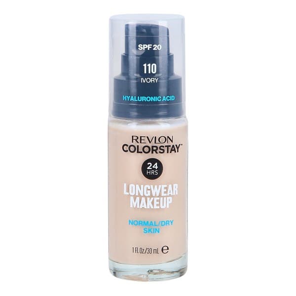 Colorstay Longwear Makeup SPF 20, podkład z pompką dla skóry normalnej i suchej, 110 Ivory