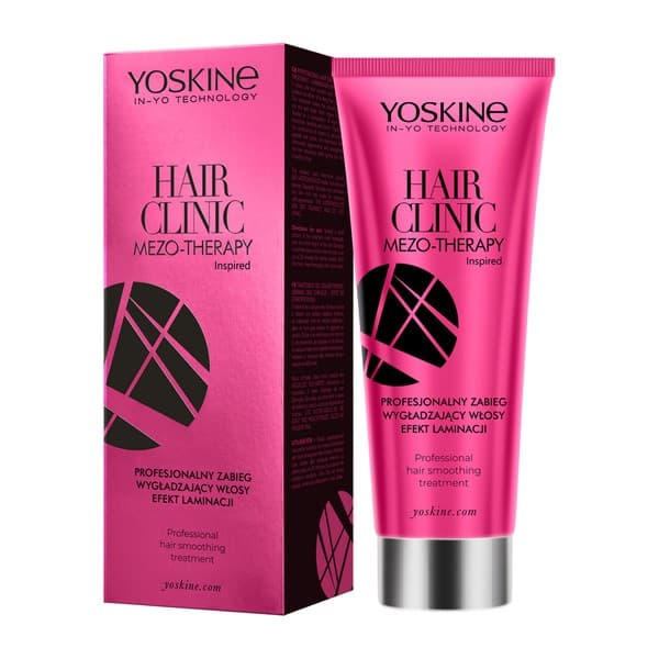 Hair Clinic Mezo-Therapy, profesjonalny zabieg wygładzający włosy z efektem laminacji