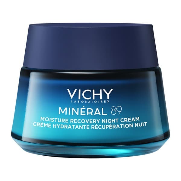 Mineral 89, krem nawilżająco-regenerujący z melatoniną na noc
