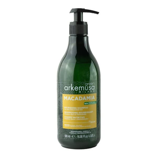 Green Arkemusa Milano Macadamia, nawilżający szampon