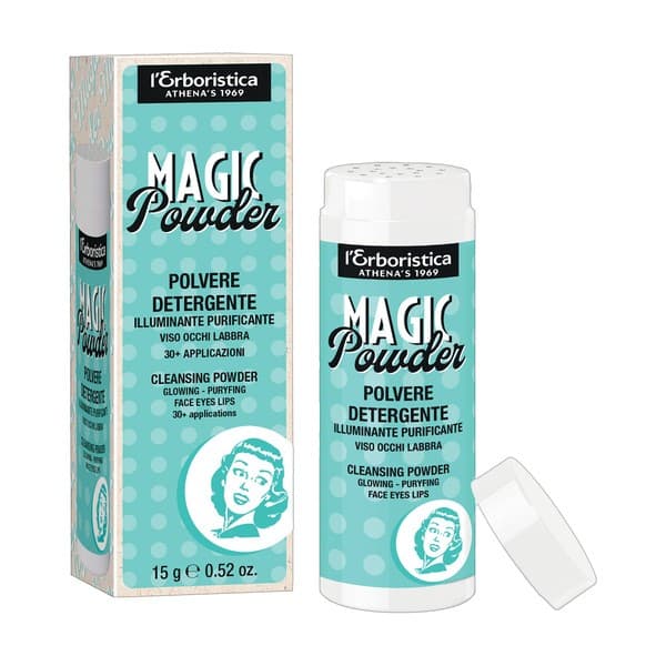 Magic Powder, rozświetlający puder oczyszczający twarz, oczy, usta