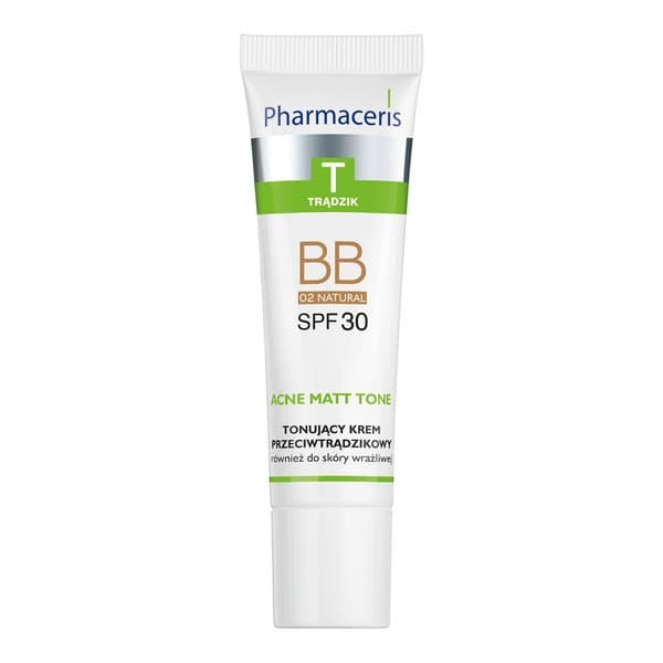 T Acne Matt Tone, krem BB przeciwtrądzikowy, 02 natural