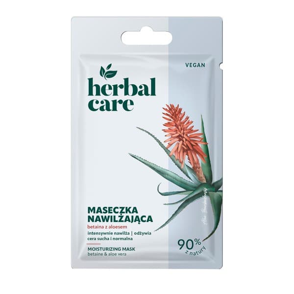 Farmona Herbal Care, maseczka nawilżająca betaina z aloesem