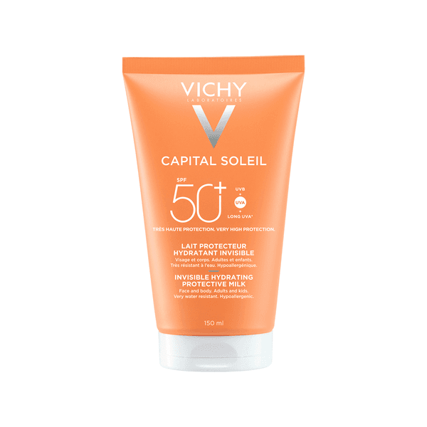 Capital Soleil, mleczko ochronne SPF50+ do twarzy i ciała
