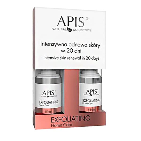 Apis Exfoliating Home Care Zestaw intensywna odnowa skóry w 20 dni
