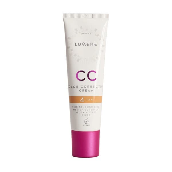 CC Color Correcting Cream, korygujący krem CC SPF 20, 4 Tan (N)