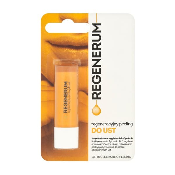 regeneracyjny peeling do ust