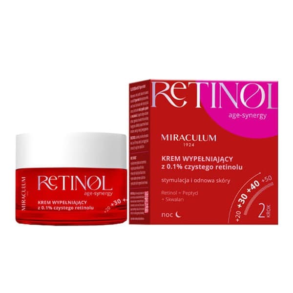 Retinol Age-Synergy, krem do twarzy z 0,1% retinolem, na noc