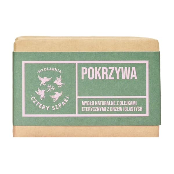 Mydlarnia 4 Szpaki, Pokrzywa, naturalne mydło w kostce