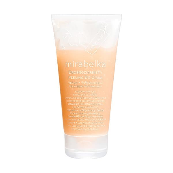 Mirabelka, drobnoziarnisty peeling do ciała
