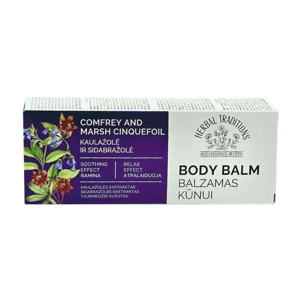 Body Balm, Balsam do ciała żywokost i siemiopalecznik