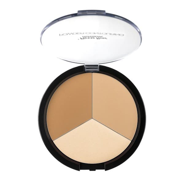 Rene Powder Contouring, pudrowa paletka do konturowania twarzy, nr 01