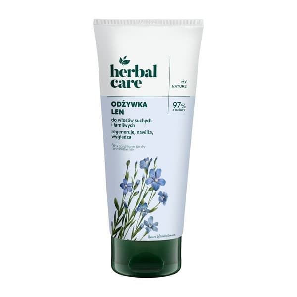Farmona Herbal Care, odżywka do włosów suchych i łamliwych, len