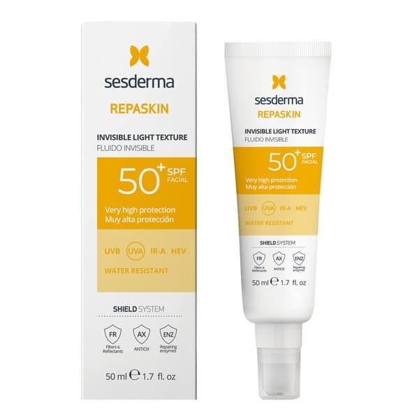 Repaskin Invisible Fluis SPF50+, niewidoczny krem-fluid