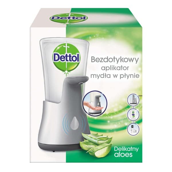 antybakteryjne, mydło w płynie aloe vera, bezdotykowy aplikator