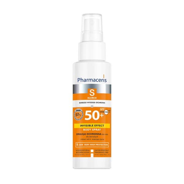 S invisible Effect Body Spray, emulsja ochronna do ciała SPF 50+ dla dorosłych i dzieci