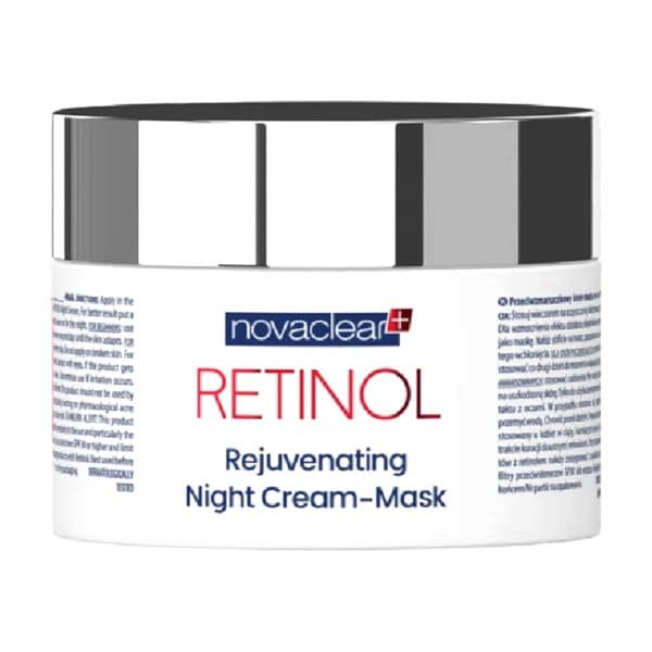 Retinol, przeciwzmarszczkowy krem-maska na noc