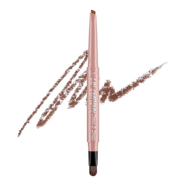 Lip Contour Pencil & Brush, automatyczna konturówka do ust z pędzelkiem 207 Toffee