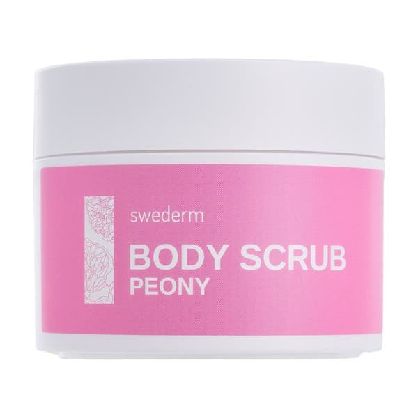 Body Scrub, cukrowy peeling do ciała, piwonia