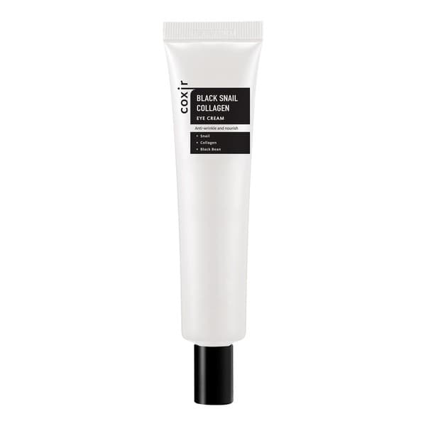 COXIR Black Snail Collagen Eye Cream - Krem pod oczy ze śluzem ślimaka