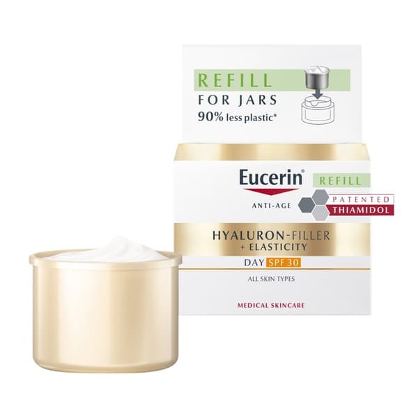 Hyaluron Filler+Elasticity, krem na dzień SPF 30, refill