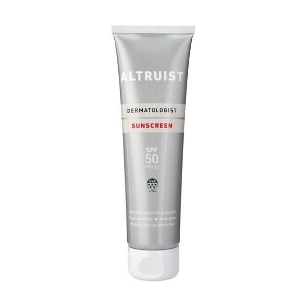 Sunscreen SPF 50, krem przeciwsłoneczny