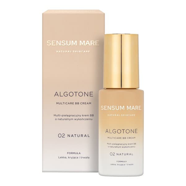 Sensum Mare Algotone, multi-pielęgnacyjny krem BB, natural