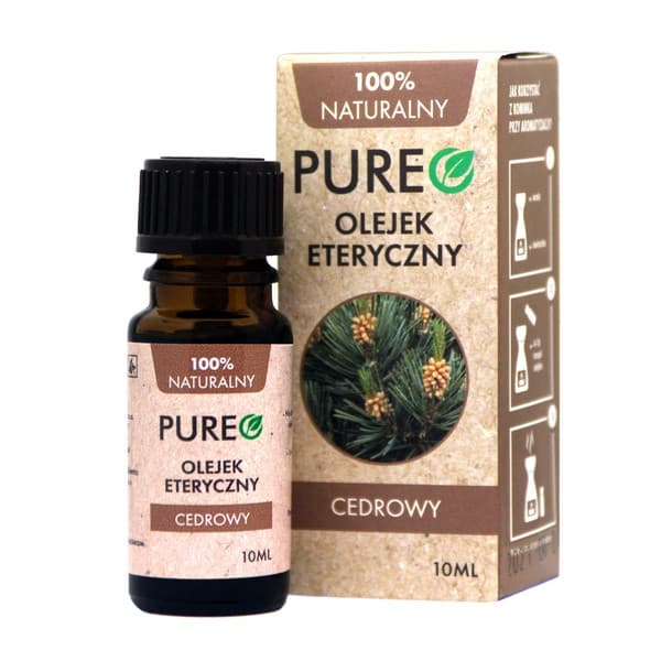 naturalny olejek eteryczny, cedrowy