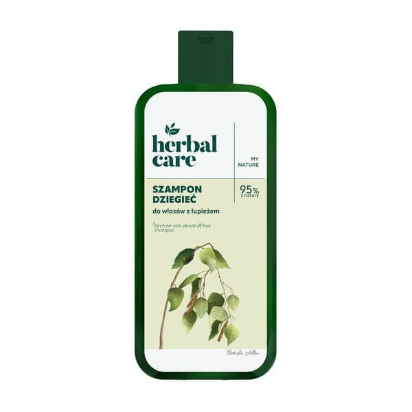 Herbal Care, szampon do włosów z łupieżem, Dziegieć