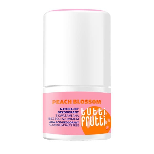 Farmona Tutti Frutti #PeachBlossom, dezodorant kwasowy AHA, bez soli aluminium