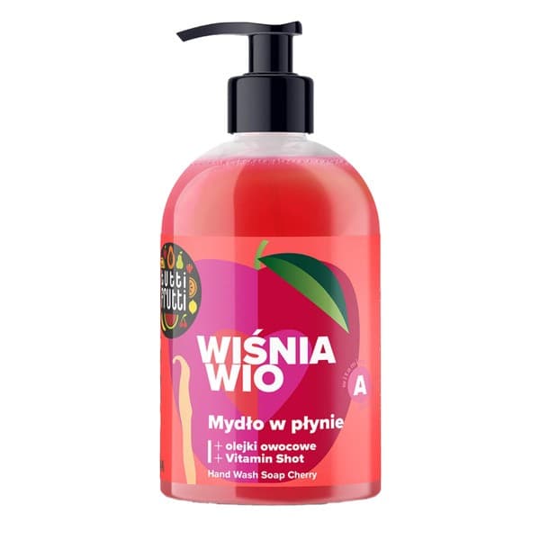 Farmona Tutti Frutti, mydło w płynie, wiśnia wio