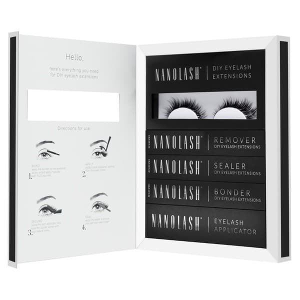 DIY Eyelash Extensions Starter Kit, zestaw startowy do aplikacji sztucznych rzęs, Heartbreaker